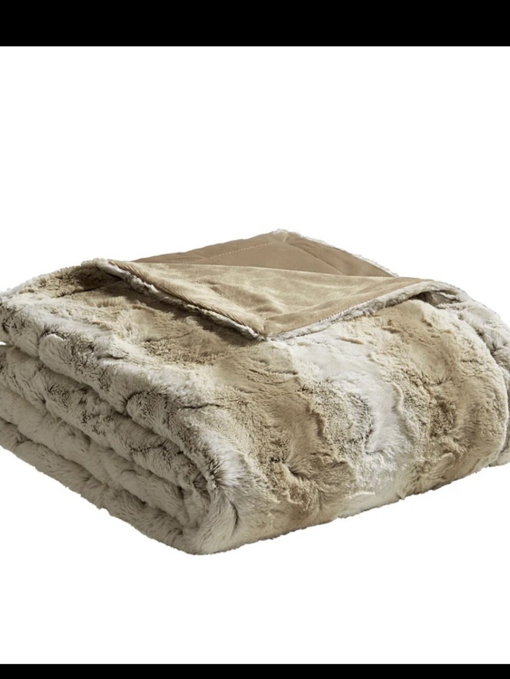 Faux Mink Throw